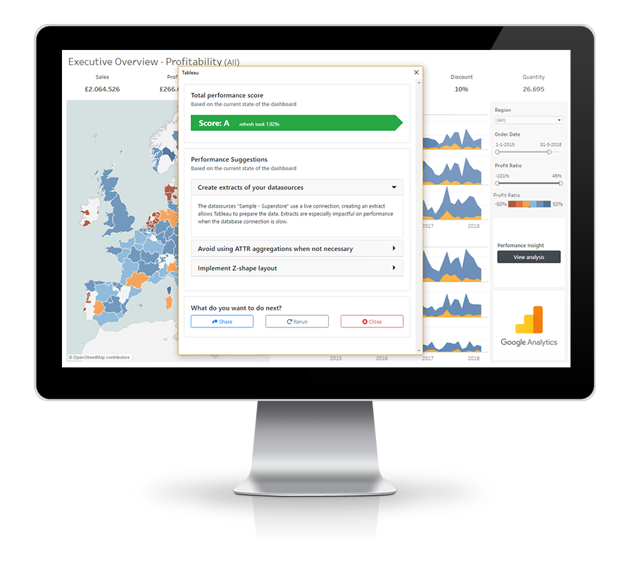 tableau desktop performance recording