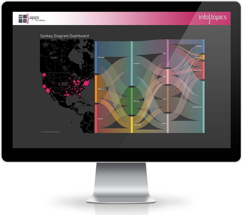 ShowMeMore Extension for Tableau enables background color selection