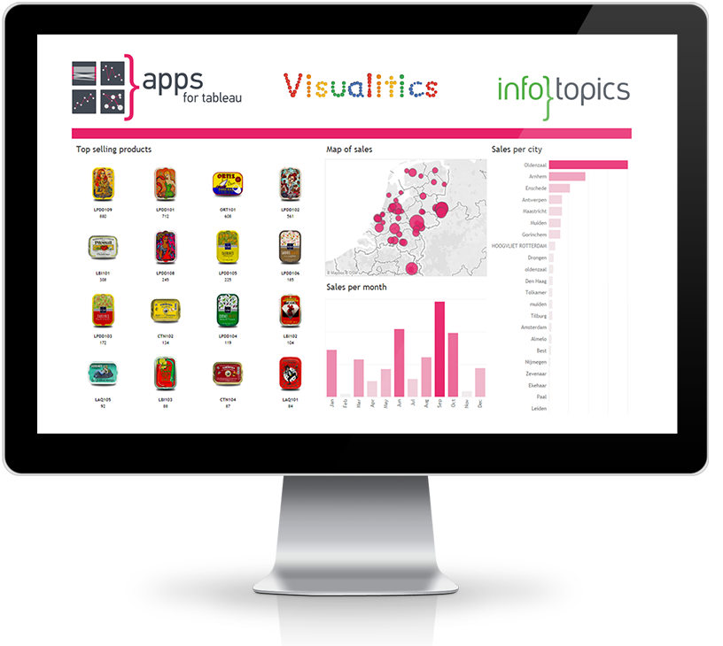 Apps for Tableau announces partnership with Visualitics (IT) Community partners