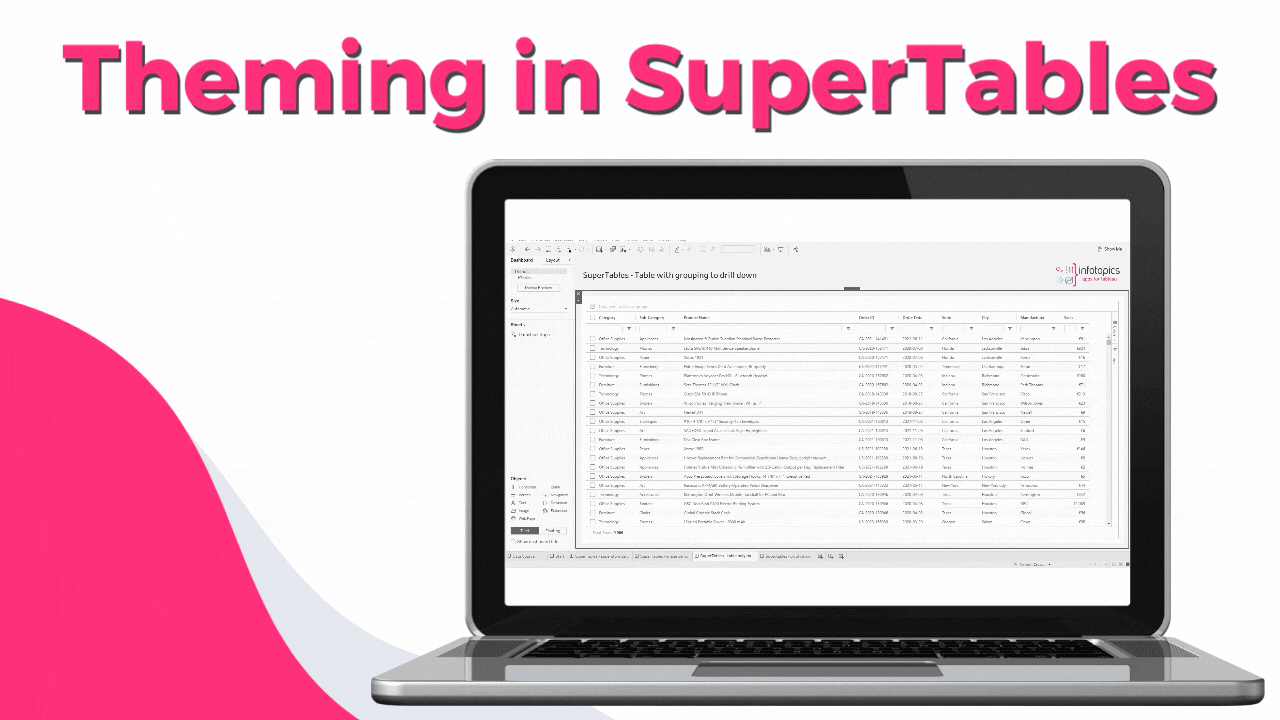 Theming in SuperTables
