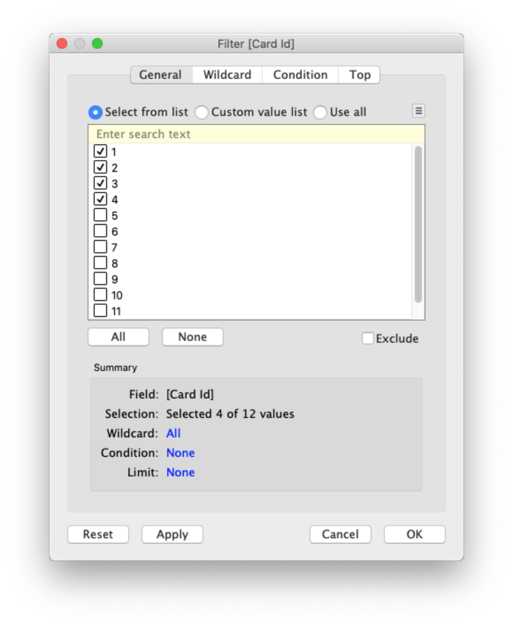 Filter out all cards - KPI Cards in Tableau