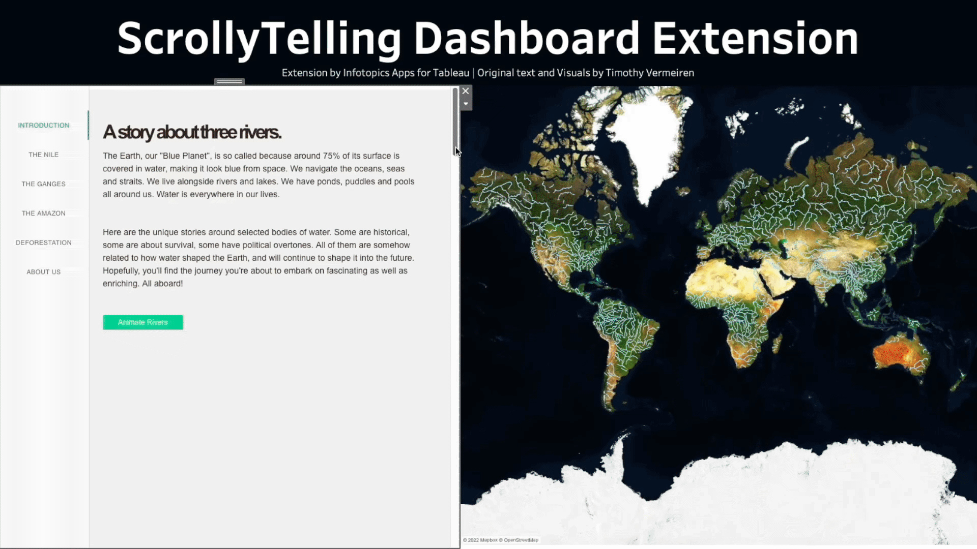 ScrollyTelling - next level storytelling in Tableau - Highlight Actions