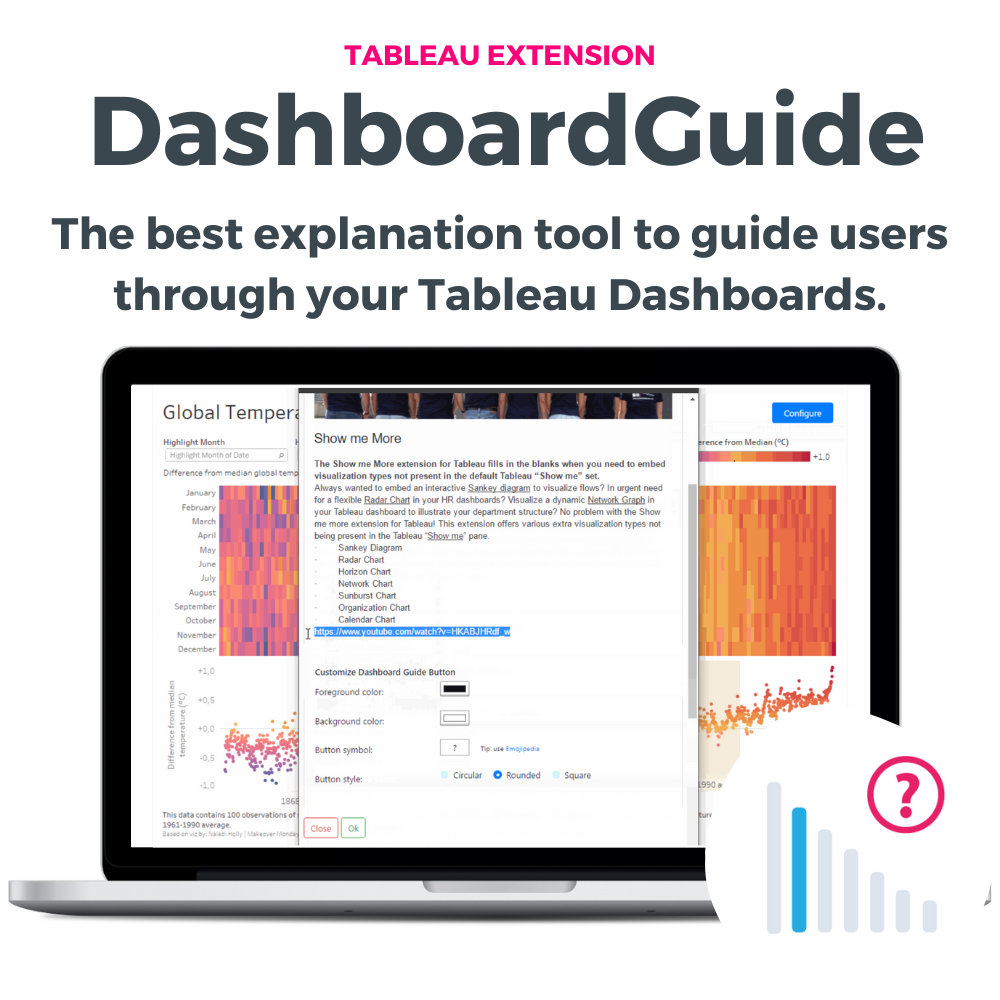 DashboardGuide - Guide users through your Tableau Dashboards