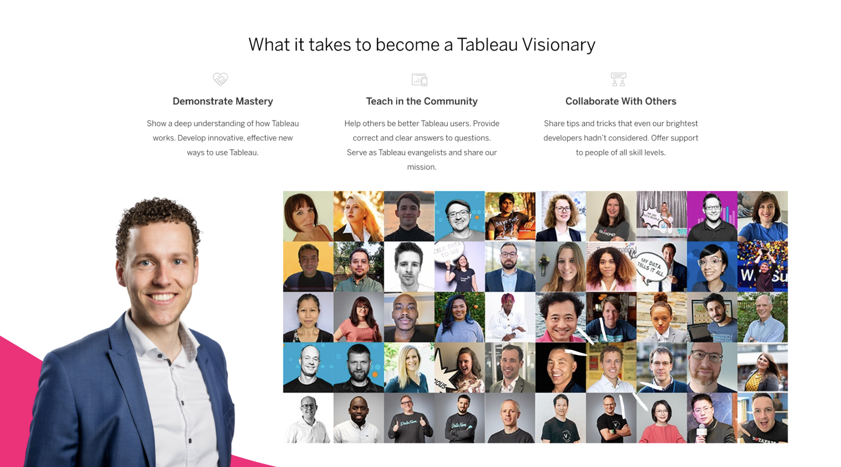 Merlijn Buit selected as Tableau Visionary for the fifth time! Community Tableau Analytics