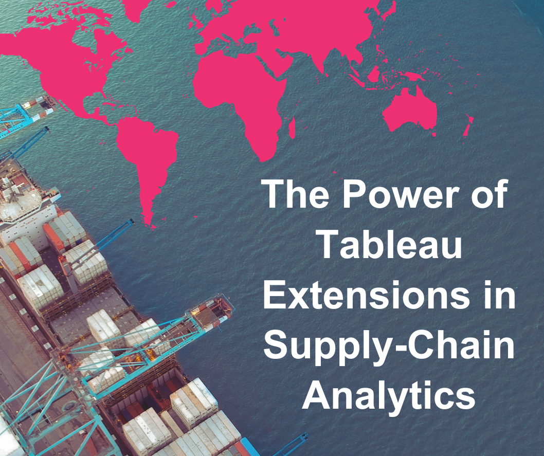 Supply Chain Analytics in Tableau