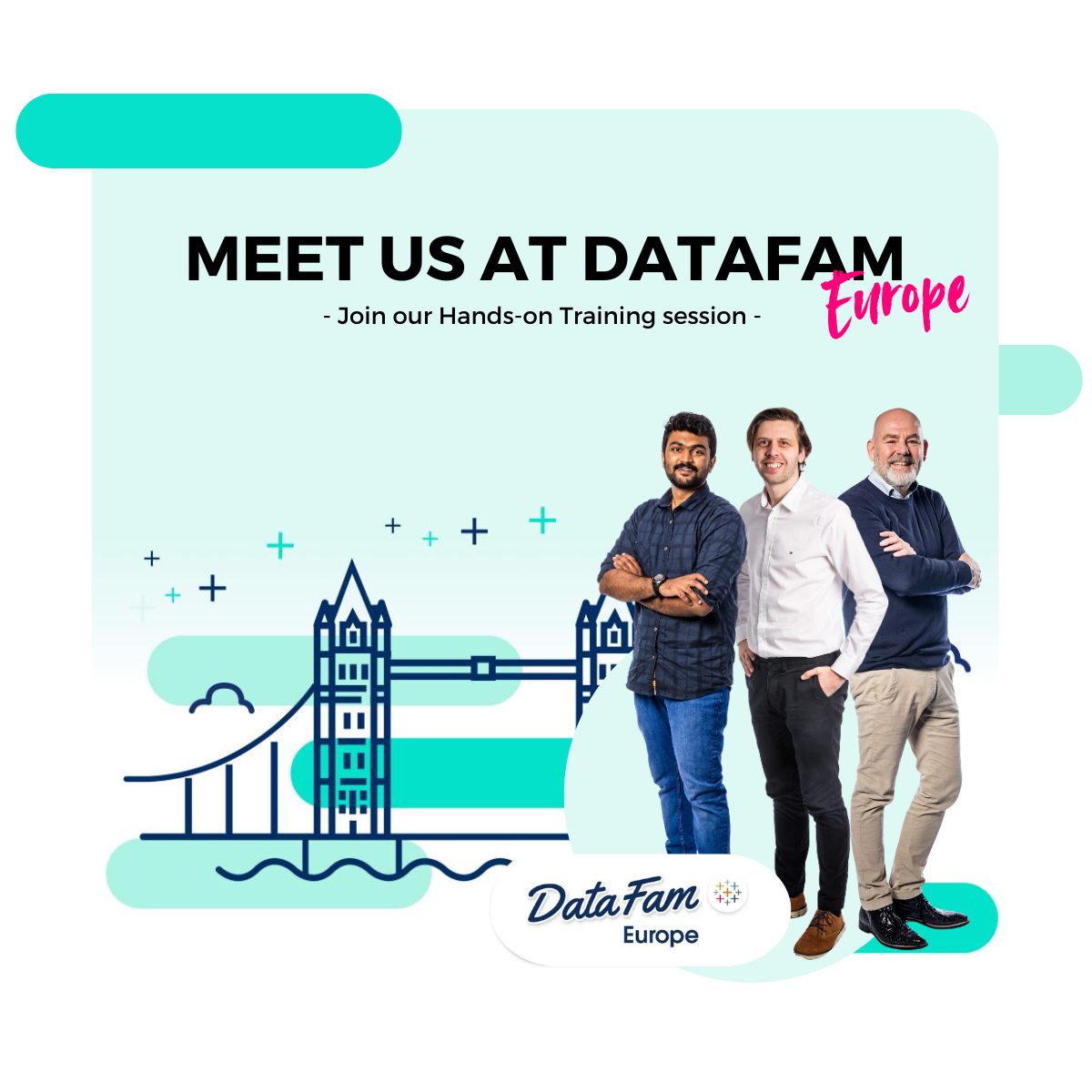 Meet us at DataFam Europe for a Hands-on training on Viz Extensions