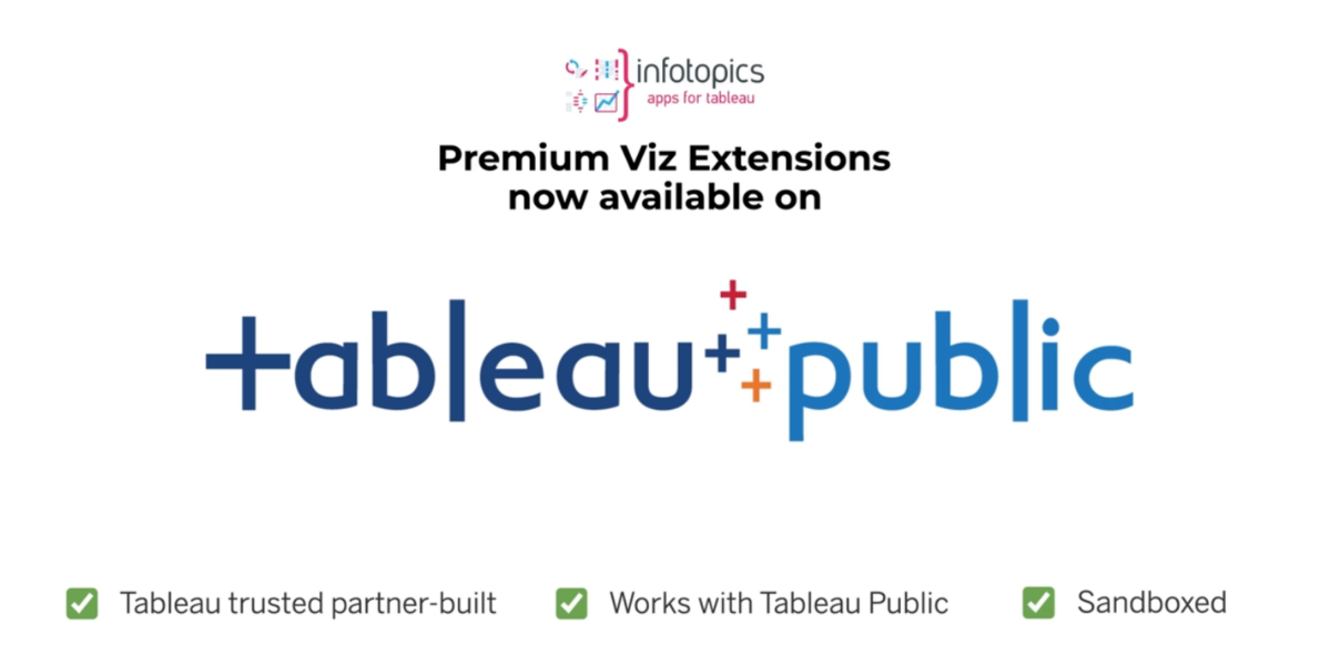 Trusted Extensions Now Available on Tableau Public Releases Tableau Public Trusted Extensions