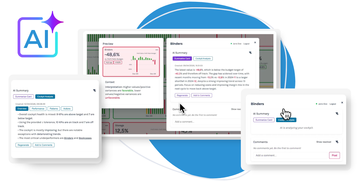 PowerKPIs 4.0.0 Released: AI-Powered Insights and Commenting PowerKPIs PowerKPIs AI
